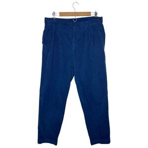 Form & Thread Mens Size 36 Corduroy Pants Blue Trousers 29” Inseam 100% Cotton